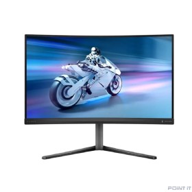 Монитор LCD PHILIPS 27" 27M2C5200W/00 Black с поворотом экрана {VA curved 1920x1080 280Hz 0.3ms 178/178 300cd}