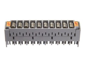 Магазин защиты с 3-х  полюсными разрядниками, серый, NETKO Optima