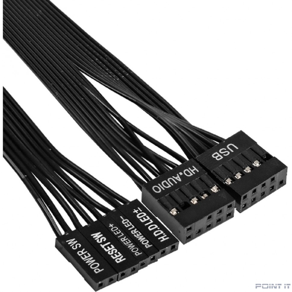 Exegate EX298002RUS Корпус Minitower BAA-308-AAA350 (mATX, БП AAA350 с вент. 8см, 2*USB, HD Audio, черный)