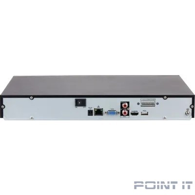 DAHUA DHI-NVR4232-EI 32-канальный IP-видеорегистратор 4K, H.265+, видеоаналитика, входящий поток до 256Мбит/с, 2 SATA III до 16Тбайт