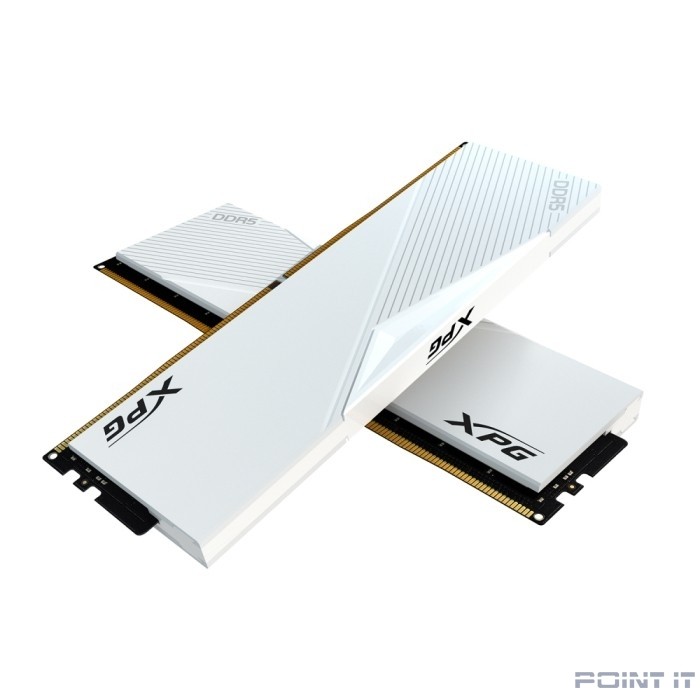 Модуль памяти XPG LANCER 32GB DDR5-6000 AX5U6000C3016G-DCLAWH,CL30, 1.35V K2*16GB WHITE ADATA