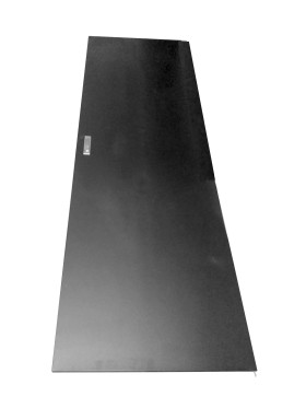 Дверь для шкафа TS,T2 металл 42U Ширина 600 черная Netko