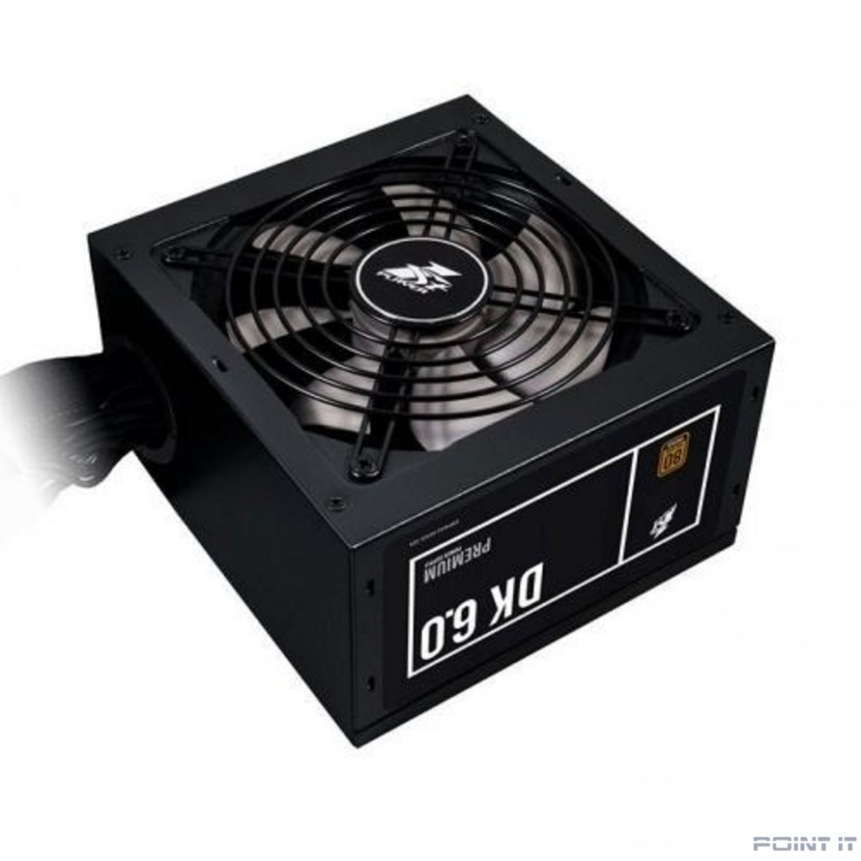 1STPLAYER Блок питания DK PREMIUM 600W / ATX 2.4, APFC, 80 PLUS BRONZE, 120mm fan / PS-600AX