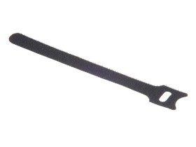 Стяжка-липучка многоразовая 150*12 /10 шт (черная) NETKO Optima