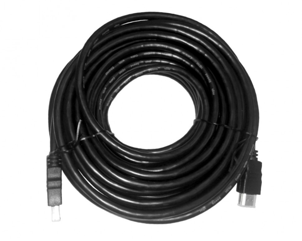 Шнур аудио-видео HDMI-HDMI 1.4 цвет: золото (15м) NETKO Optima