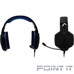 SVEN AP-U980MV Черный/синий {Объёмное звучание 7.1, Длина кабеля, м -2.2, 108Дб, 32 Ом}