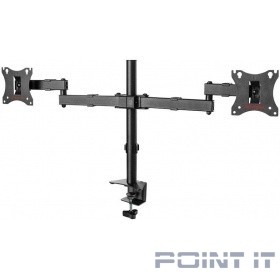 Arm Media LCD-T04 черный 15&quot;-28&quot; макс.14кг настольный поворот и наклон верт.перемещ.