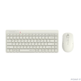 Комплект клавиатура+мышь беспров. A4TECH Fstyler FG2200 Air2 beige (USB, slim) (FG2200 AIR2 BEIGE)