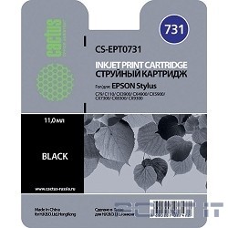 Cactus C13T10514A10/C13T07314A10/CS-EPT0731 Картридж для Epson Stylus С79/ C110/ СХ3900/ CX4900/ CX5900/ CX7300/ CX8300/ CX9300, черный, 11.0 мл