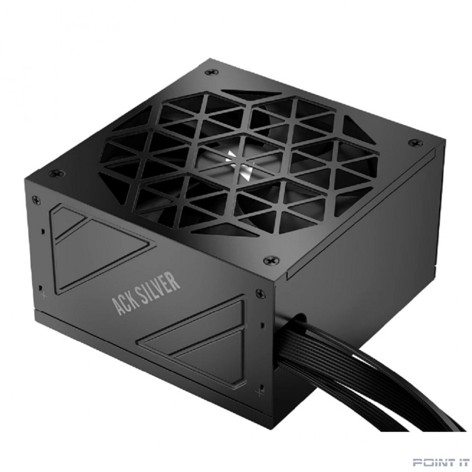 1STPLAYER Блок питания ACK SILVER 750W Black / ATX 3.1, APFC, 80 PLUS Silver, Double Forward, DC-DC, full Teapo caps, 140mm fan, non-modular / HA-750BA7-BK