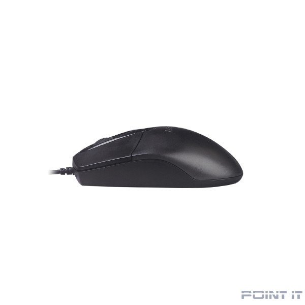 Мышь проводная A4Tech OP-720S black (USB, оптическая, silent, 1200dpi, 2but) (OP-720S)