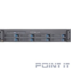 Procase ES208-SATA3-B-0 {2U 8 SATAII/SAS hotswap HDD, глубина 650мм, MB 12"x13", без Б/П,черный}