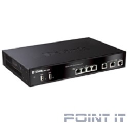 D-Link DWC-1000/C1A PROJ Беспроводной контроллер с 6 портами 10/100/1000Base-T и 2 USB-портами