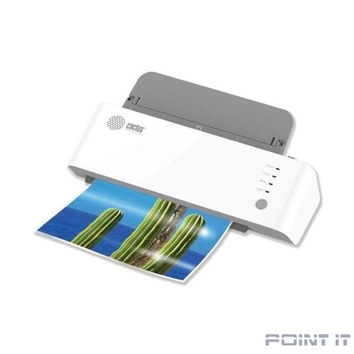 Ламинатор Cactus CS-LAB-A4600 белый A4 (80-125мкм) 60см/мин (2вал.) лам.фото