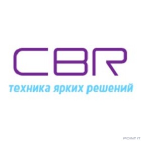 CBR KB 105 USB, Клавиатура 104 кл., офисн., 2,0 м, Русская раскладка синего цвета