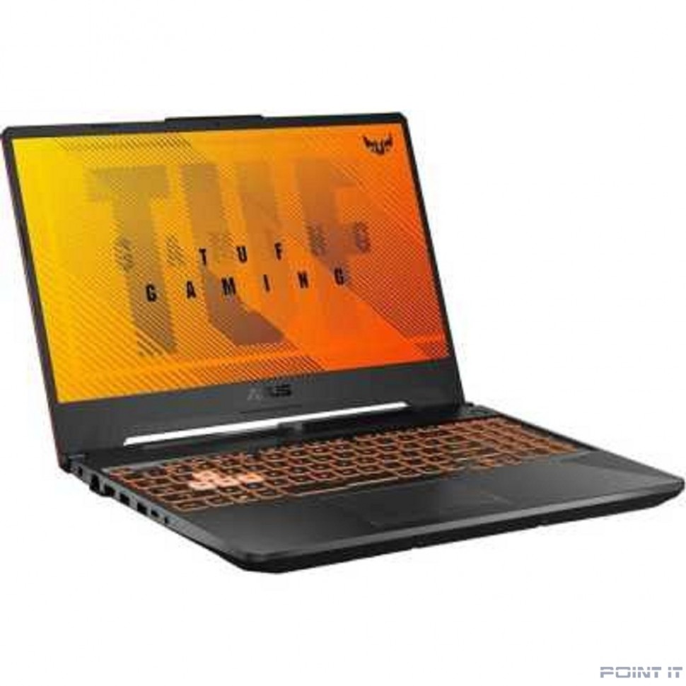 Ноутбук ASUS TUF A15 FA506NCG-HN218 [90NR0JF7-M00JD0] Graphite Black 15.6" {FHD Ryzen 7 7445HS(3.55Ghz)/16384Mb/512PCISSDGb/noDVD/Ext:nVidia GeForce RTX3050(4096Mb)/DOS}