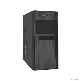 Exegate EX283240RUS Корпус Minitower ExeGate MA-373X Black, mATX &lt;без БП&gt; 2*USB, Audio