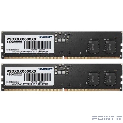 Память DDR5 2x16Gb 5600MHz Patriot PSD532G5600K Signature RTL PC5-44800 CL46 DIMM 288-pin 1.1В Ret