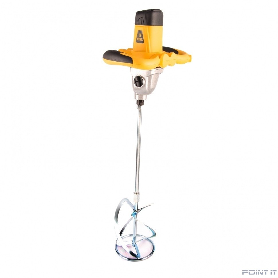 Denzel Миксер строительный EM-1-1600, 1600 Вт, 180-460/300-750 об/мин [27904]