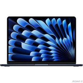 Ноутбук Apple MacBook Air 13-inch 2025 [MW123LL/A] (КЛАВ.РУС.ГРАВ.) Midnight 13.6&quot; Liquid Retina {(2560x1600) M4 10C CPU 8C GPU/16GB/256GB SSD/рекоменд.переходник 11007065} (A3240)