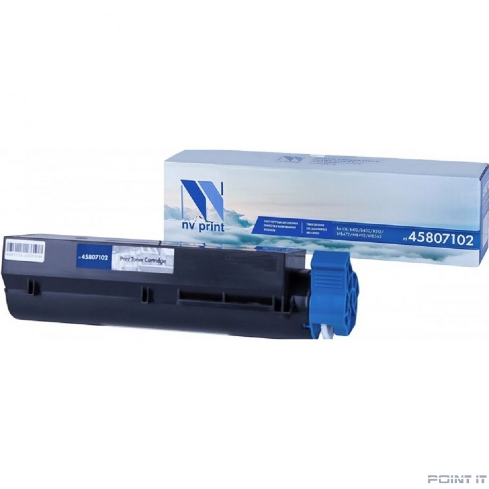 Картридж NVP совместимый NV-45807102 для Oki 412/ 412dn/ 432/ 432dn/ MB 472/ 472dnw/ 492/ 492dn/ 562/ 562dnw (3000k)