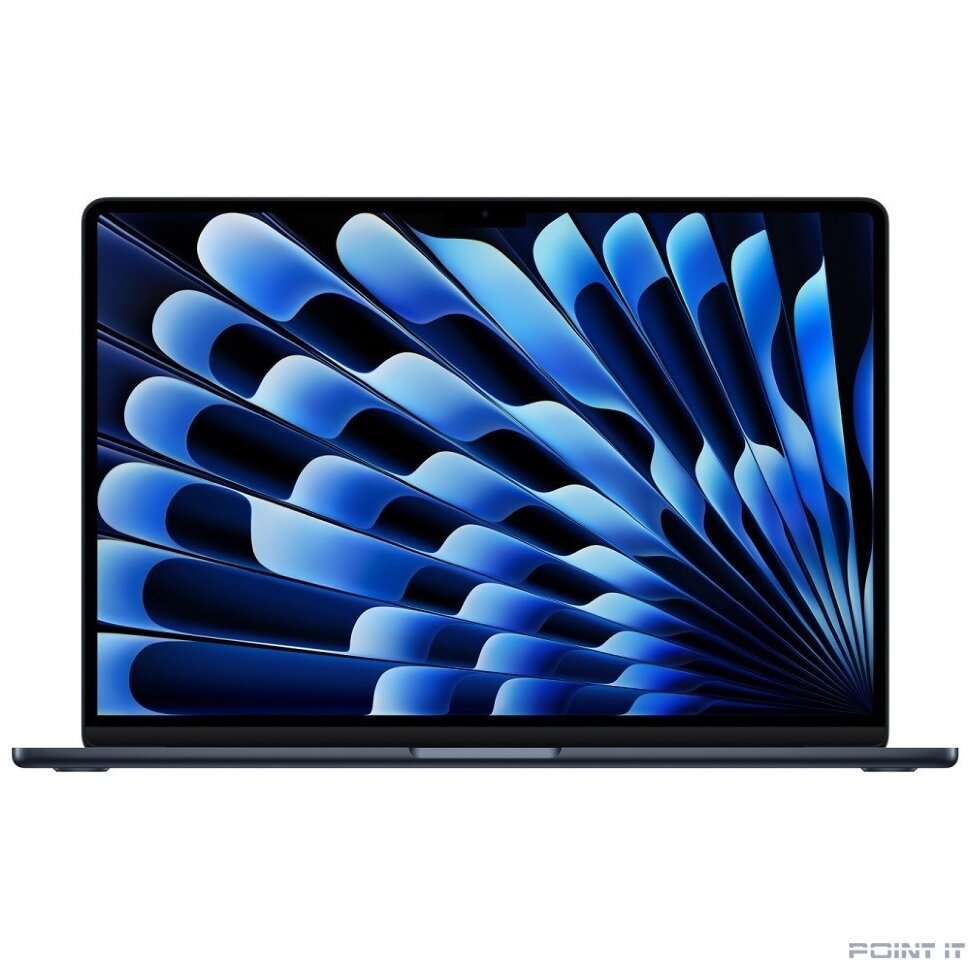 Ноутбук Apple MacBook Air 15-inch 2025 [MW1M3RU/A] Midnight 15.3" Liquid Retina {(2880x1864) M4 10C CPU 10C GPU/16GB/512GB SSD} (A3241) (РФ)