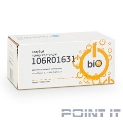 Bion 106R01631 Картридж для Xerox Phaser 6000/6010 WorkCentre 6015 (1 000 стр.) Голубой