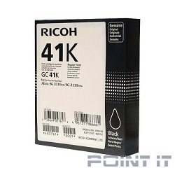 Ricoh Картридж GC41K черный {Aficio 3110DN/DNw/SFNw/3100SNw/7100DN (2500стр)}