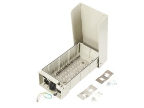 Коробка распределительная на 10 плинтов заземленная, наружная (В37,5см*Г12см*Ш19см)