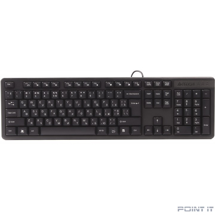 Клавиатура A4Tech KK-3 черный USB [1530244]