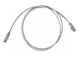 Патч-корд UTP4 cat.5e, 1.5м, литой коннектор, серый, LSZH, NETKO Expert CKC