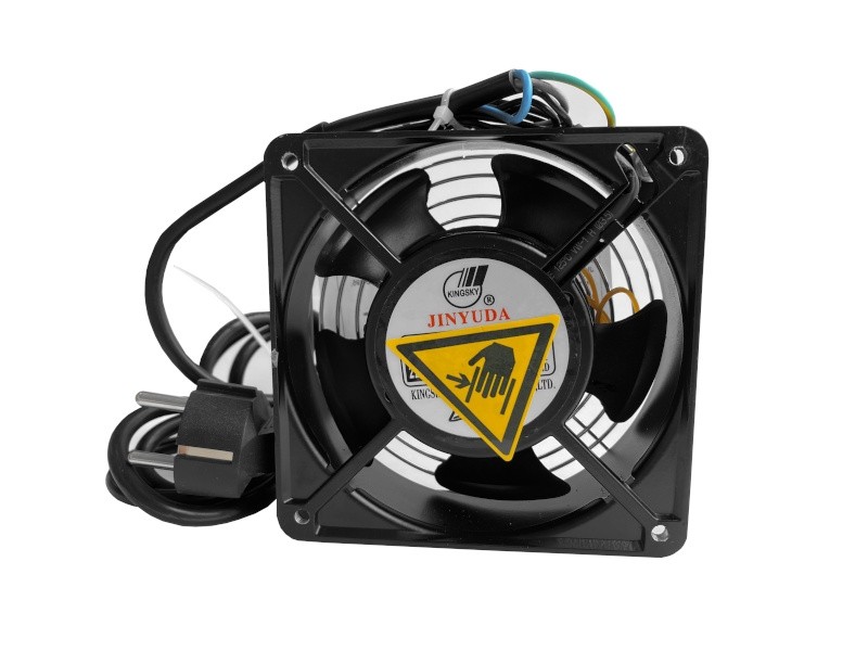 Вентилятор RAL1238S1, рама 120х120х38, подшипник скольжения, 220 В, 15 Вт, с кабелем Netko