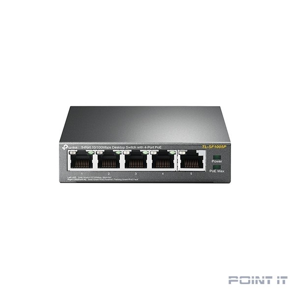 Коммутатор 5PORT 10/100M 4P POE TL-SF1005P TP-LINK