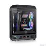 Корпус Thermaltake The Tower 600 черный без БП ATX 11x120mm 5x140mm 4xUSB3.0 audio bott PSU