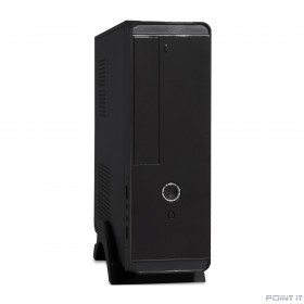 Exegate EX268698RUS Корпус MiniITX Exegate MI-209 Black, miniITX/mATX, &lt;M300, 80mm&gt;, 2*USB, Audio