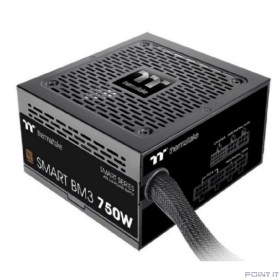 Блок питания Thermaltake Smart BM3 750 /Semi Modular/Non Light/Full Range/Analog/80 Plus Bronze/EU/JP Main CAP/All Flat Cables/Gen 5