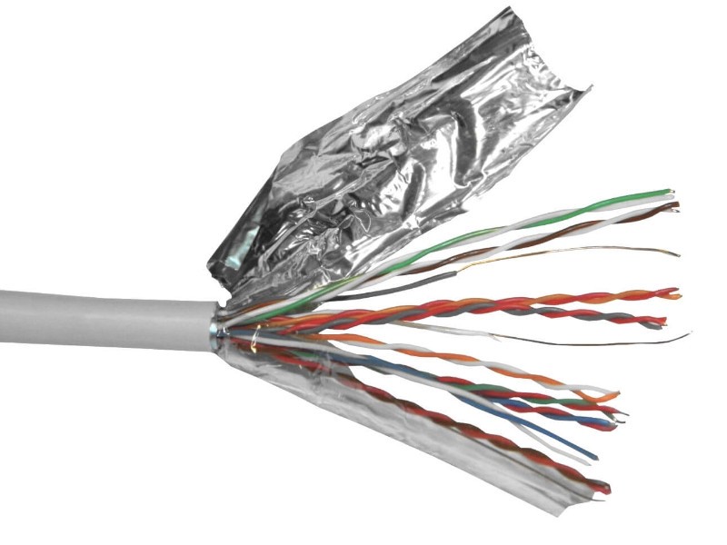 Кабель LC FTP10 cat.5, 305м, 0,45мм, серый РАСПРОДАЖА