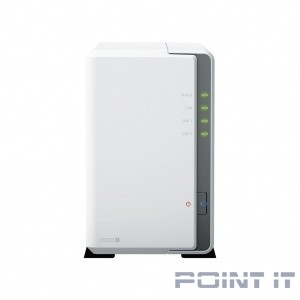 СХД настольное исполнение 2BAY NO HDD DS223J SYNOLOGY