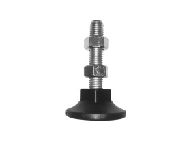 Ножка регулируемая для напольных шкафов и стоек (комплект: ножка+2 гайки М12)