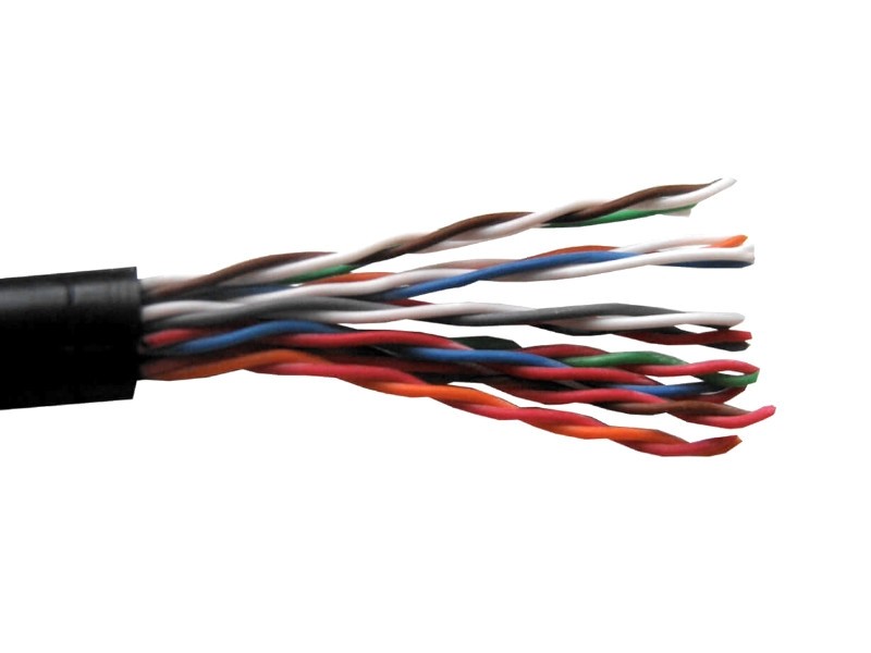 Кабель LC UTP10 cat.3, 305м, 0,40мм, наружный, черный Н/К УЦЕНКА РАСПРОДАЖА