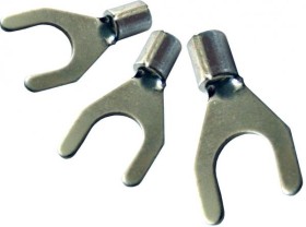 Вилочный кабельный наконечник SNBS 1,25-4 (НВ d=4,3 мм) 0,5-1,5мм2, неизолированный, 100 шт, NETKO Optima