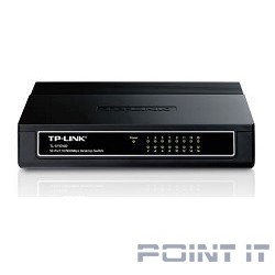 TP-Link TL-SF1016D 16-портовый 10/100 Мбит/с настольный коммутатор SMB