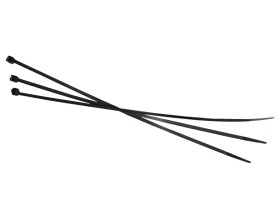 Стяжка нейлоновая 250*3,6 / 100 шт / светостойкая (черная), NETKO Optima SZ