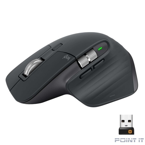 910-005694 Мышь Logitech MX Master 3 Advanced графитовый оптическая (4000dpi) беспроводная BT/Radio USB (5but)