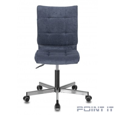 Бюрократ CH-330M/LT-27 без подлокотников темно-синий крестовина металл (1140648)