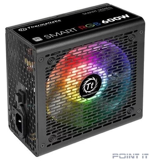 Блок питания Thermaltake Smart RGB [PS-SPR-0600NHSAWE-1] 600W / APFC / 80+