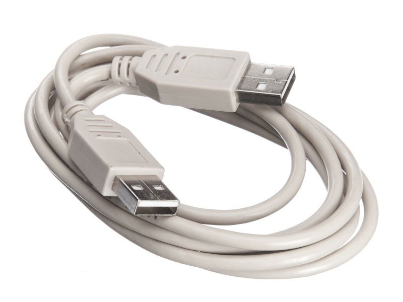 Кабель шт.USB A - шт.USB A 1.1 (1,5м), серый, блистер. Netko РАСПРОДАЖА