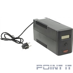 Exegate EP212515RUS ИБП Exegate Power Smart ULB-600 LCD <600VA, Black, 2 евророзетки, USB>