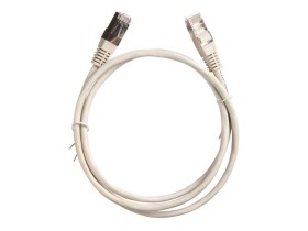 Патч-корд Technolink FTP4 cat.5е, 1.0м, BC, серый, литой коннектор