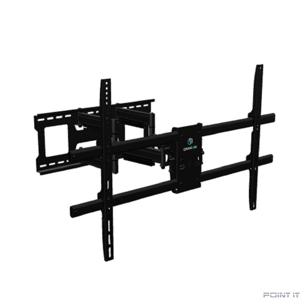 ONKRON M10 кронштейн для телевизора 42"-120" наклонно-поворотный, черный
